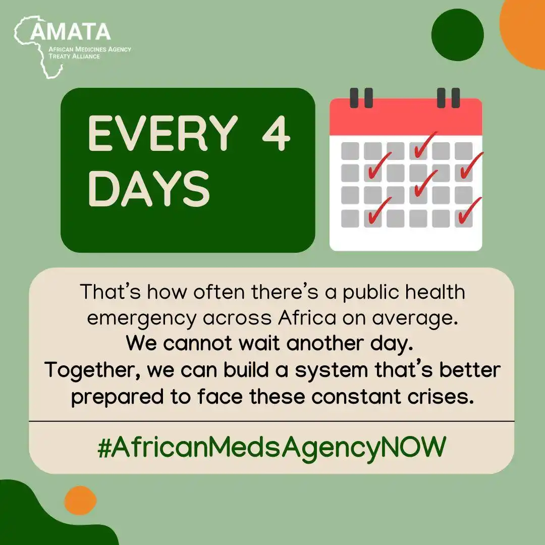 Image from IPSF AfRO: *IPSF AfRO STANDS WITH AMATA*‼️ On average, *Africa faces a public he...