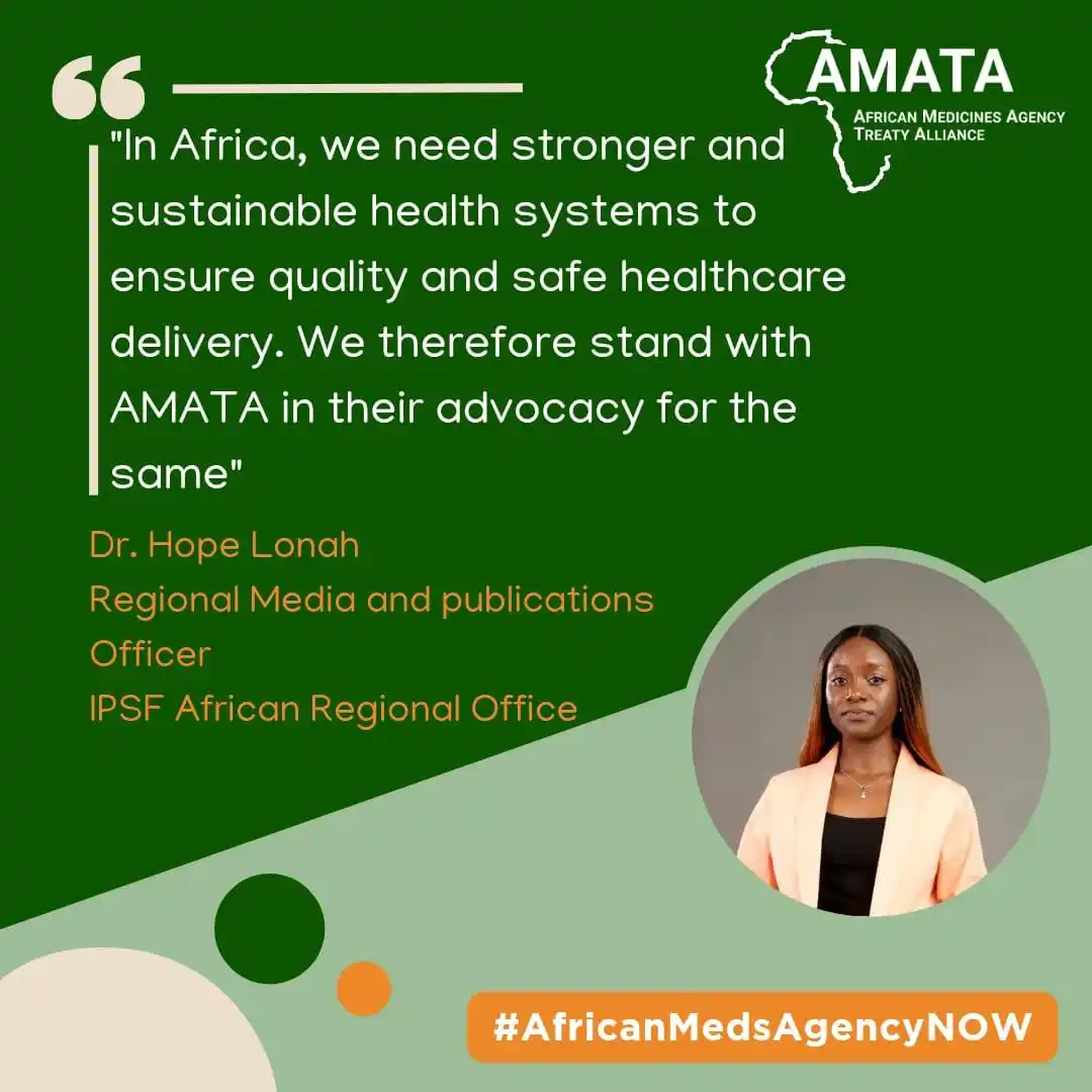 Image from IPSF AfRO: 🌍 *IPSF AfRO STANDS WITH AMATA* 🌍 The *IPSF AfRO Regional Working ...