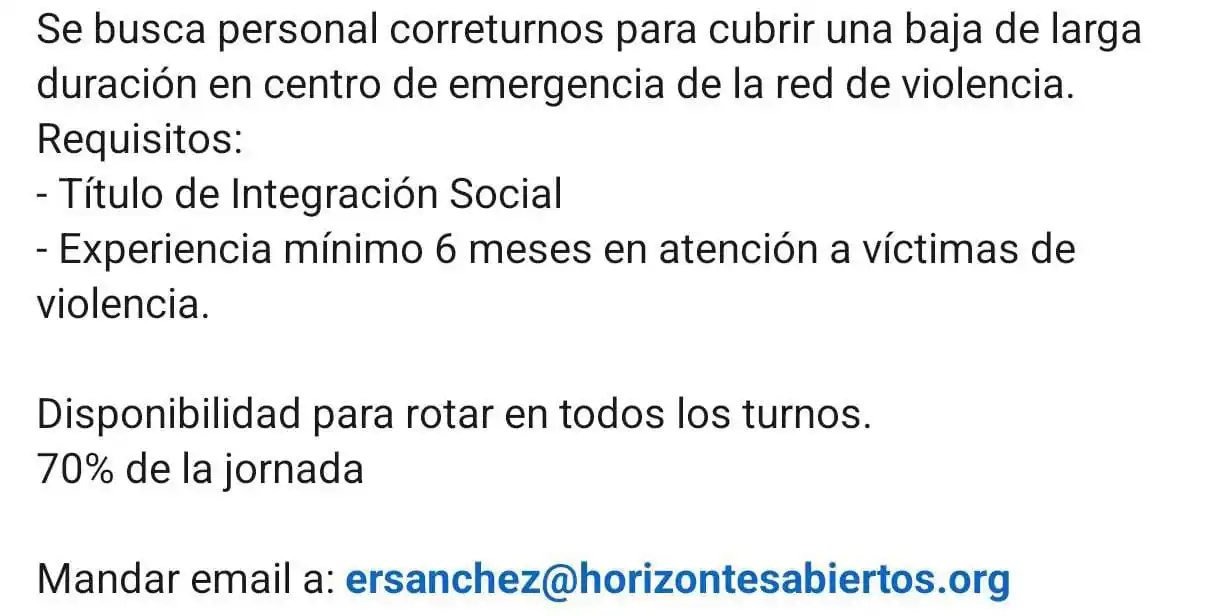 Jesús Serrano Servicios Socioculturales - Empleo Y Formación post