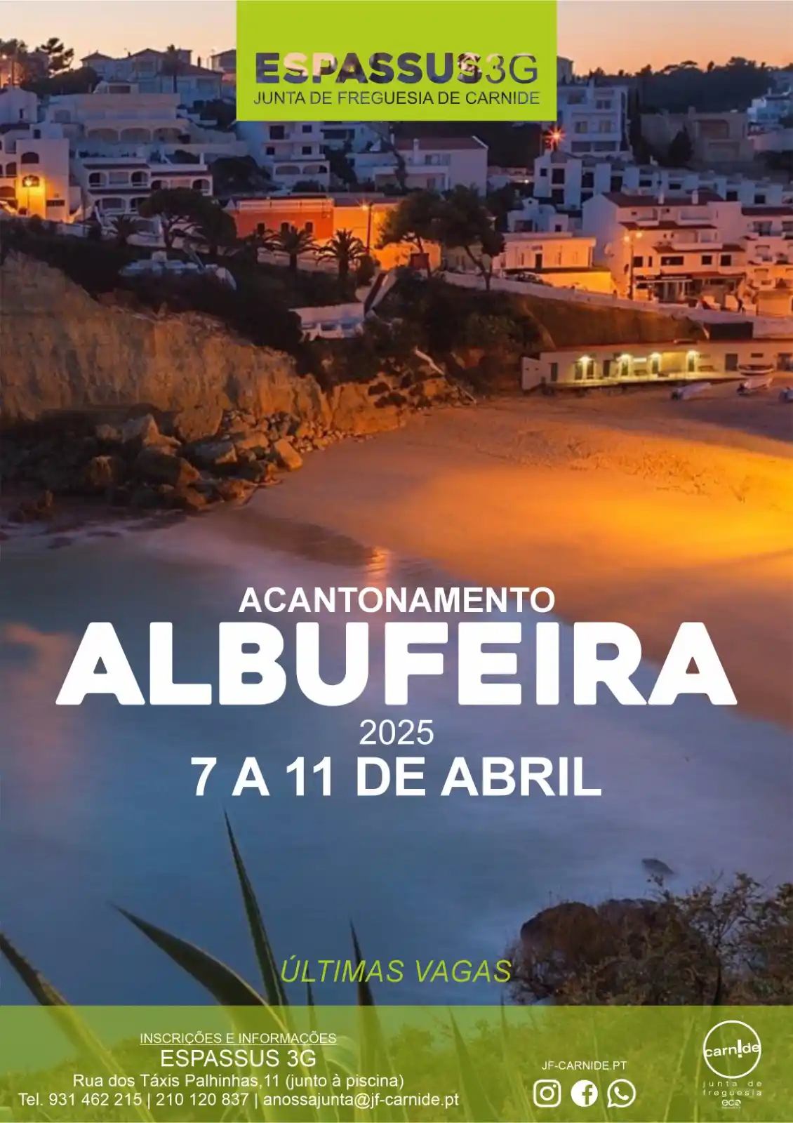 Image from JF CARNIDE (Lisboa): ⛱ Acantonamento Páscoa | Albufeira Ainda há inscrições para o Acanton...