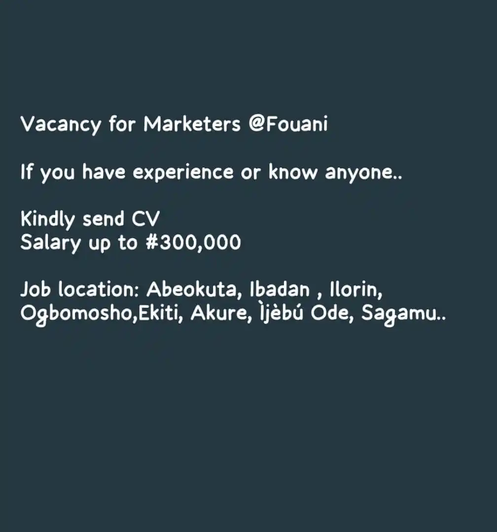 Jobs In Jos, Nigeria 🇳🇬  post