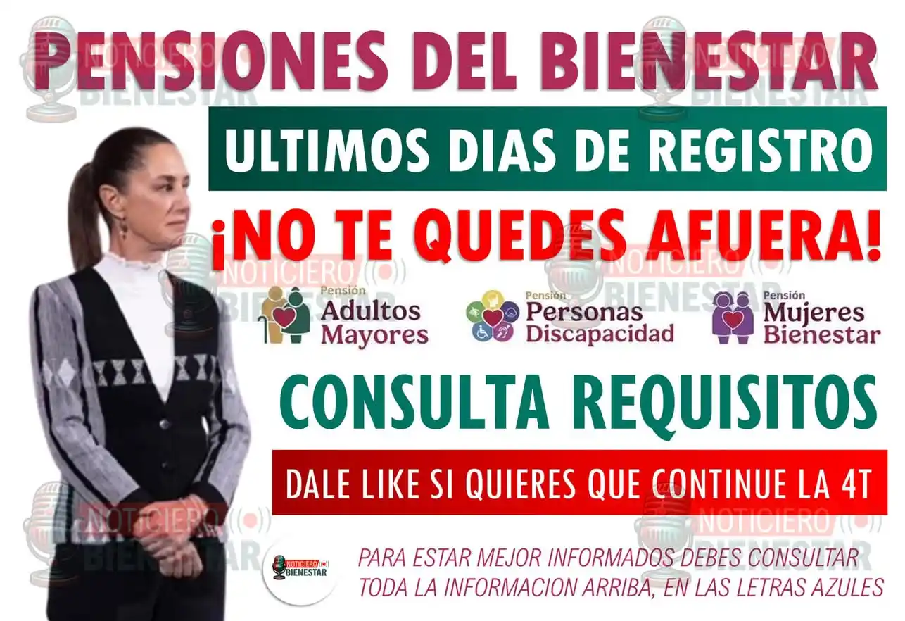 Image from JoceJob Bienestar: 🚨✨ ¡Últimos Días para Inscribirte en la Pensión de Bienestar! 🏦💰 ¡N...