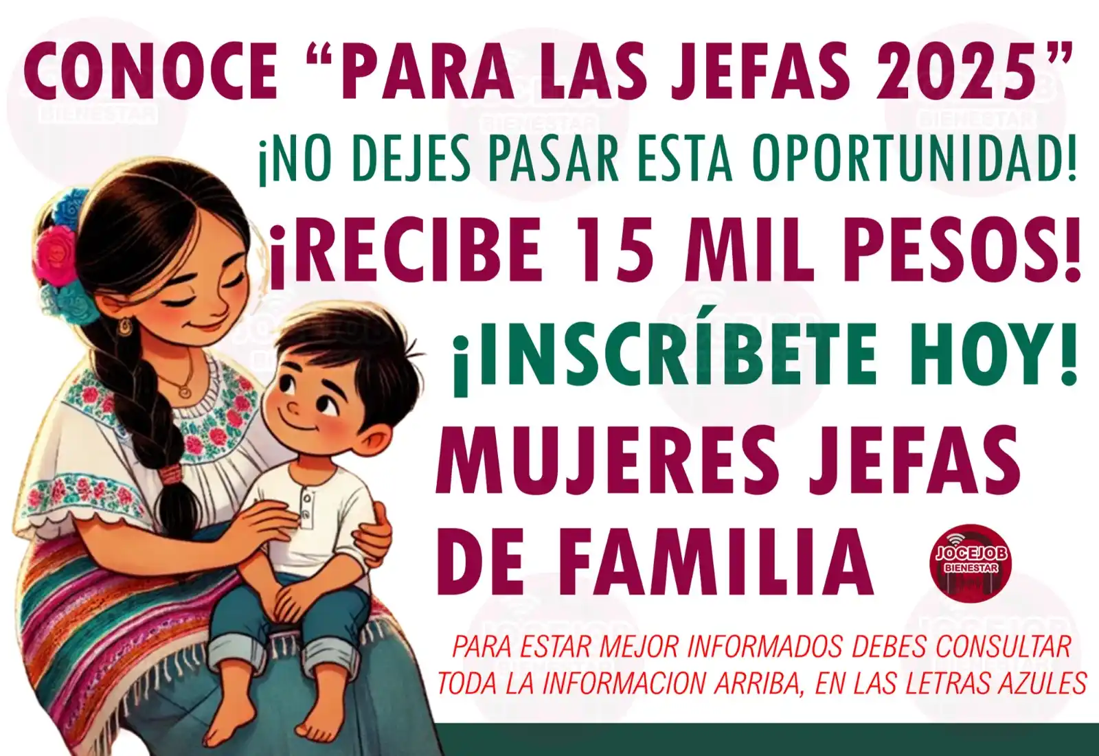 Image from JoceJob Bienestar: 📢 ¡Amas de Casa de CDMX! 👩👧👦💰 Descubre Cómo Obtener un Apoyo de...