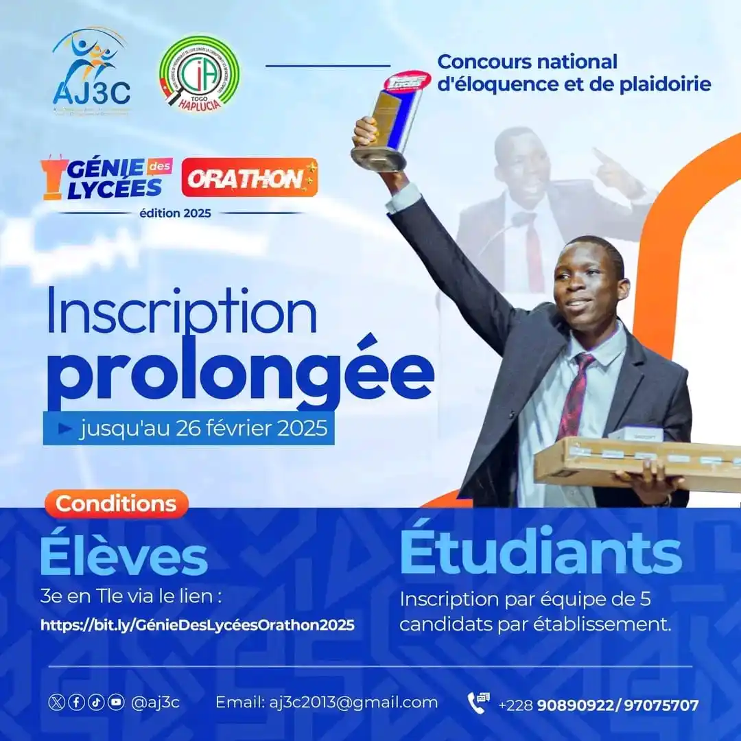 Journal De L'orateur 228🇹🇬🎙️❤️ post