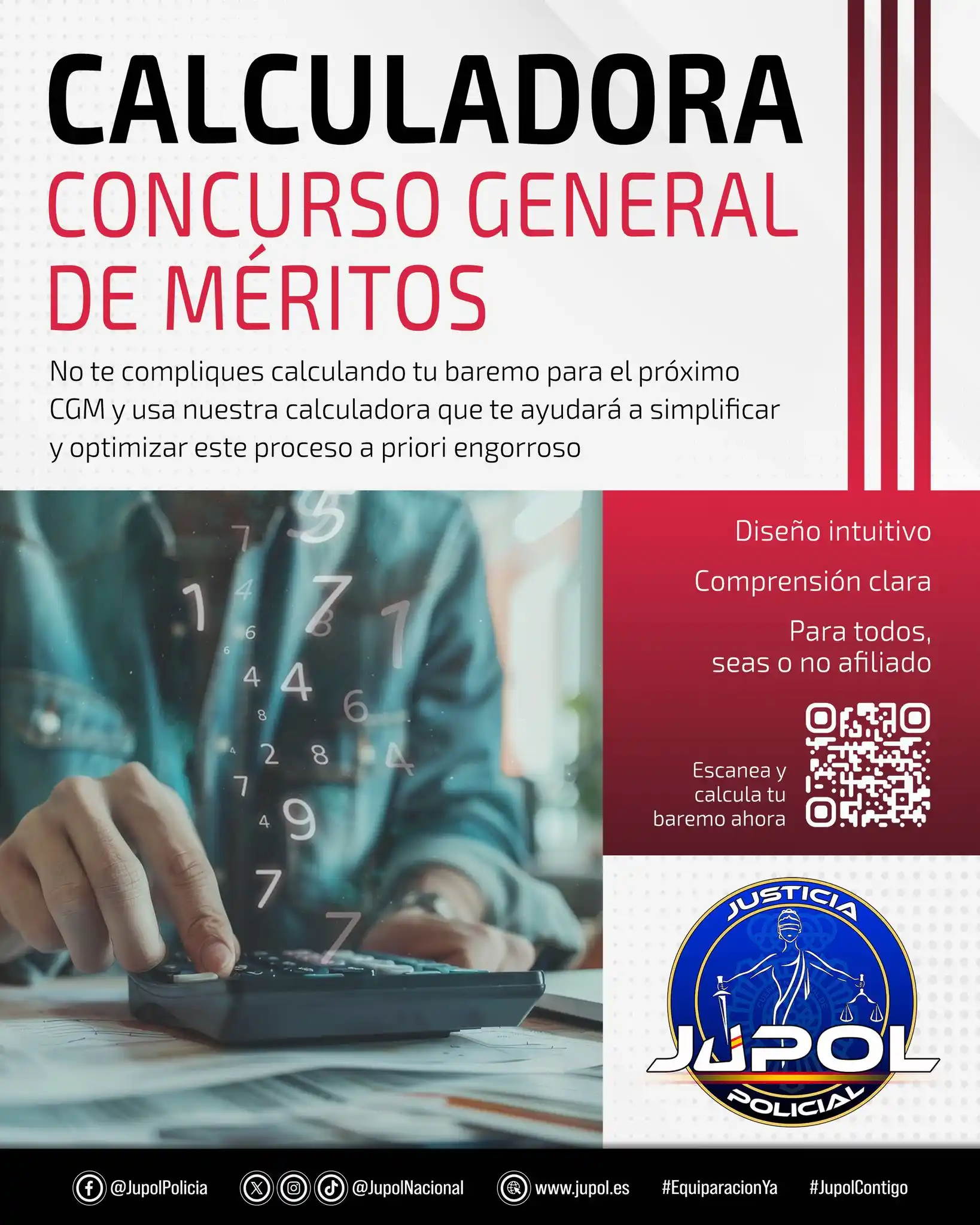 Image from JUPOL: 🧮CALCULADORA. CONCURSO GENERAL DE MÉRITOS 😉No te compliques calcula...