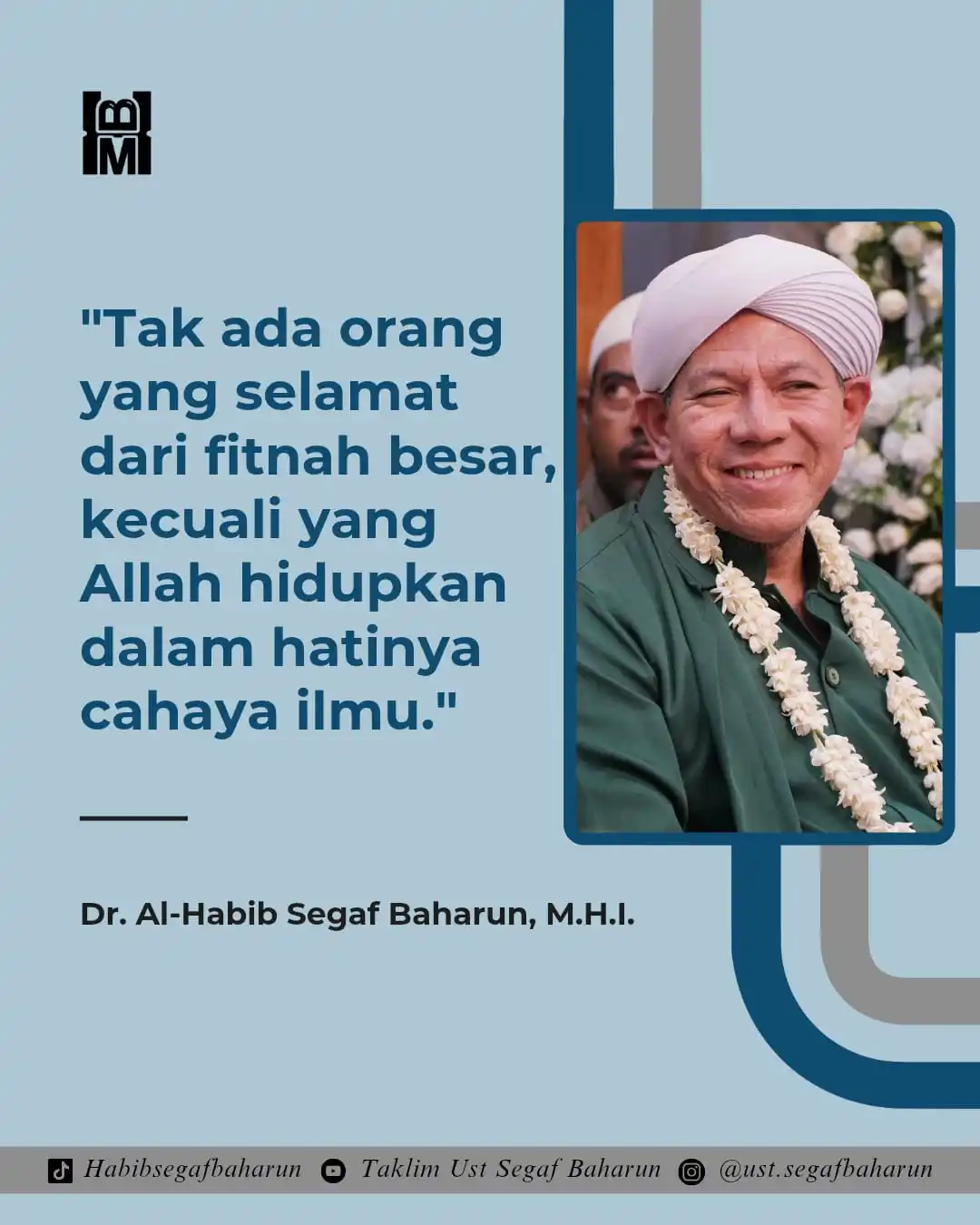 Kalam Alhabib Segaf Bin Hasan Baharun post