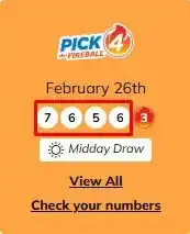 Image from KASTATOTO UPDATE SETIAP HARI: ILLINOIS MIDDAY , 27 FEBRUARY 2025 RESULT : INM WINNER : 7656 S...