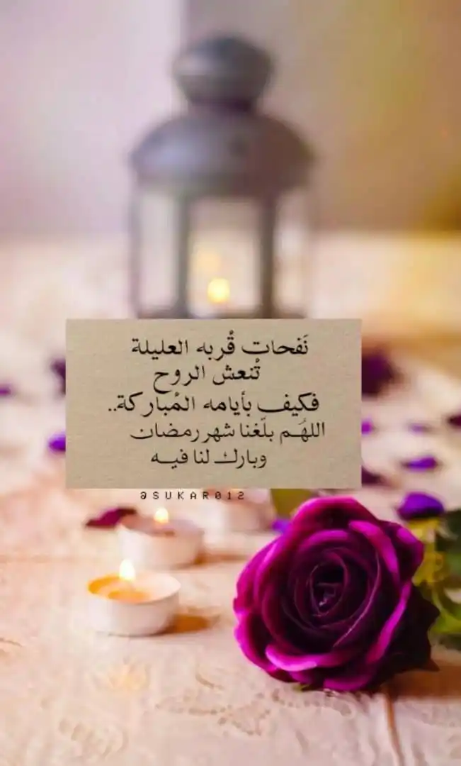 Image from قناة أكاديمية الشرق للتدريب والتأهيل واللغات: رمضانُ أقبلَ فاستعدَّ لخيرِهِ وافرحْ فقد جاءَ الضياءُ بجودِهِ نورُ ال...