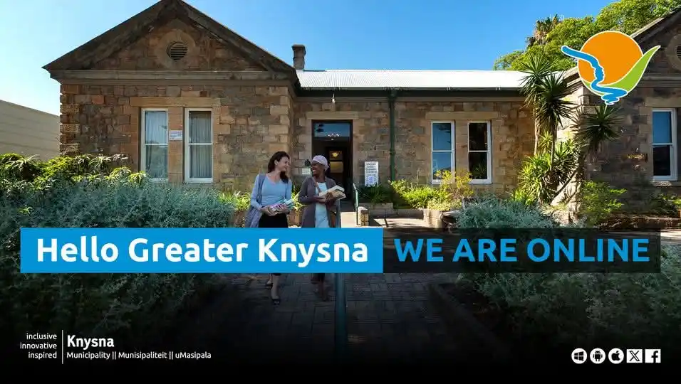 Image from Knysna Municipality: Good morning greater Knysna !☕ We're online. Happy New Week. If you ...