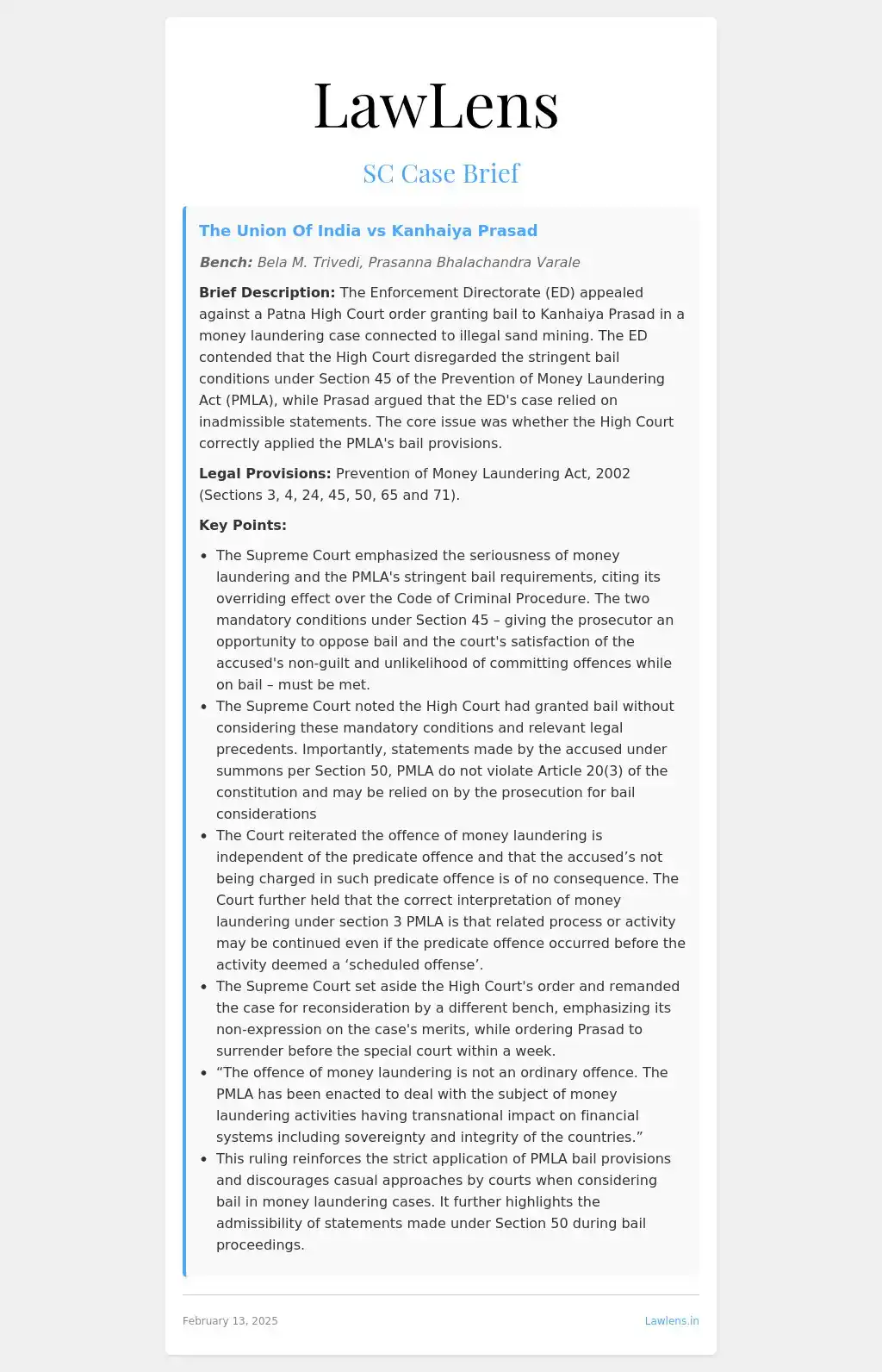 LawLens Supreme Court Alerts post