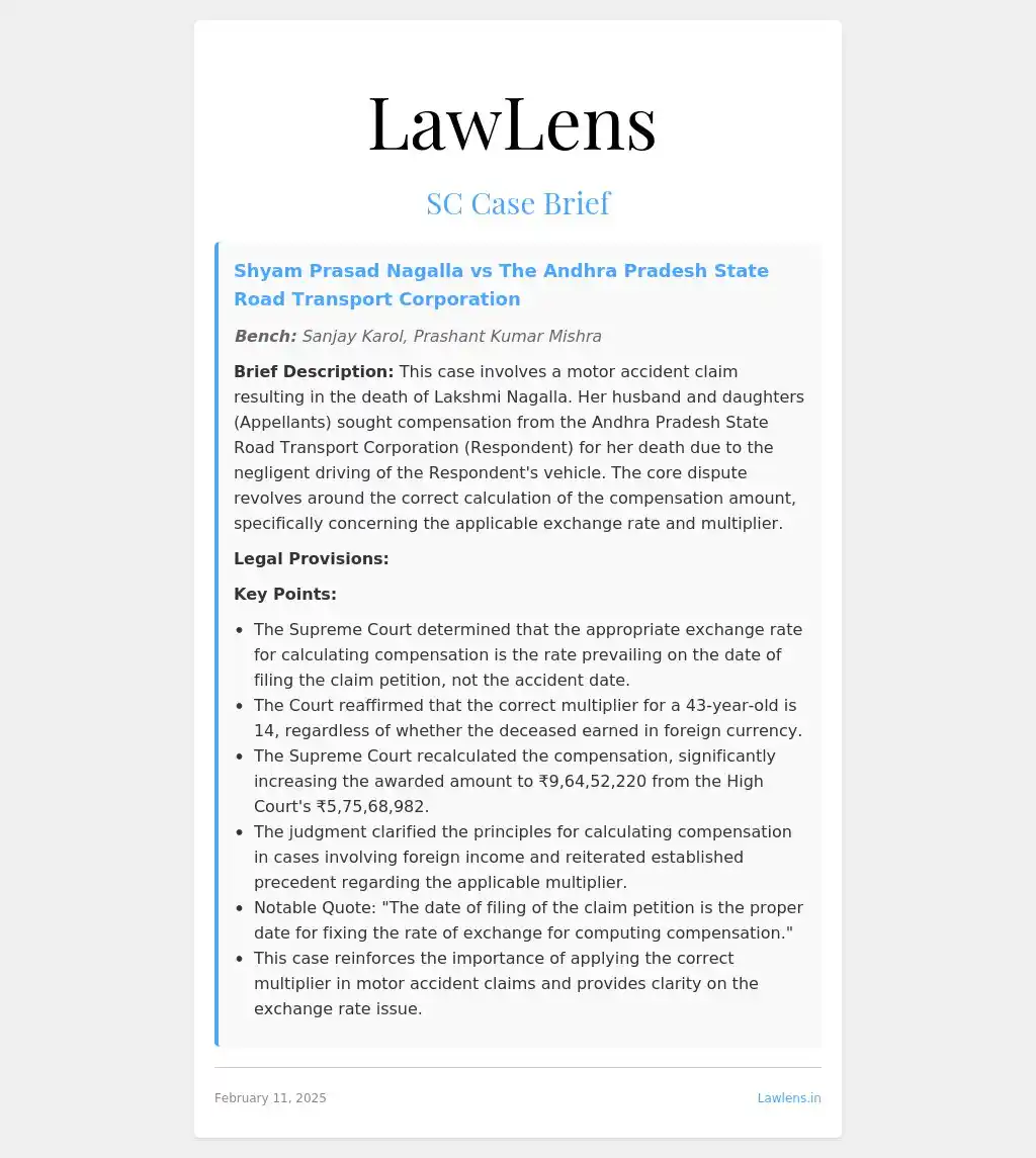 LawLens Supreme Court Alerts post