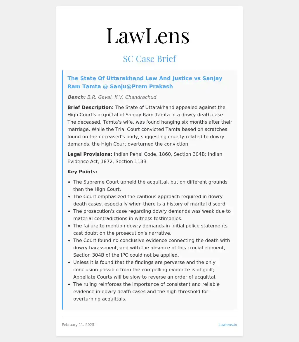 LawLens Supreme Court Alerts post