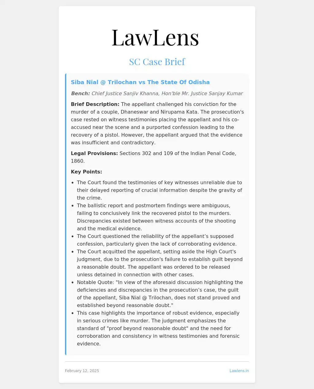 LawLens Supreme Court Alerts post