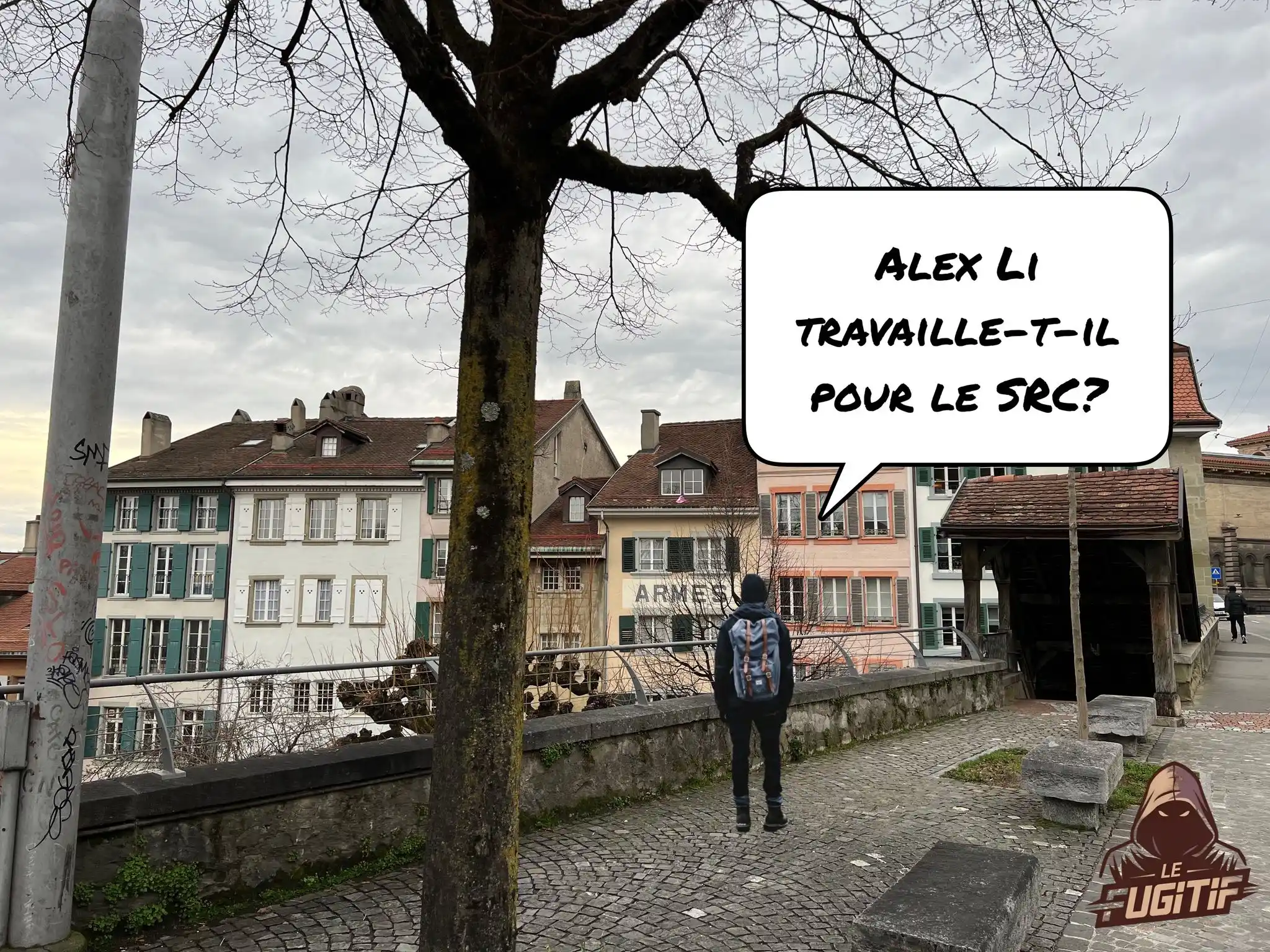 Image from Le Fugitif : En faisant son *city walking*, le Fugitif se demandait si Alex Li ne c...