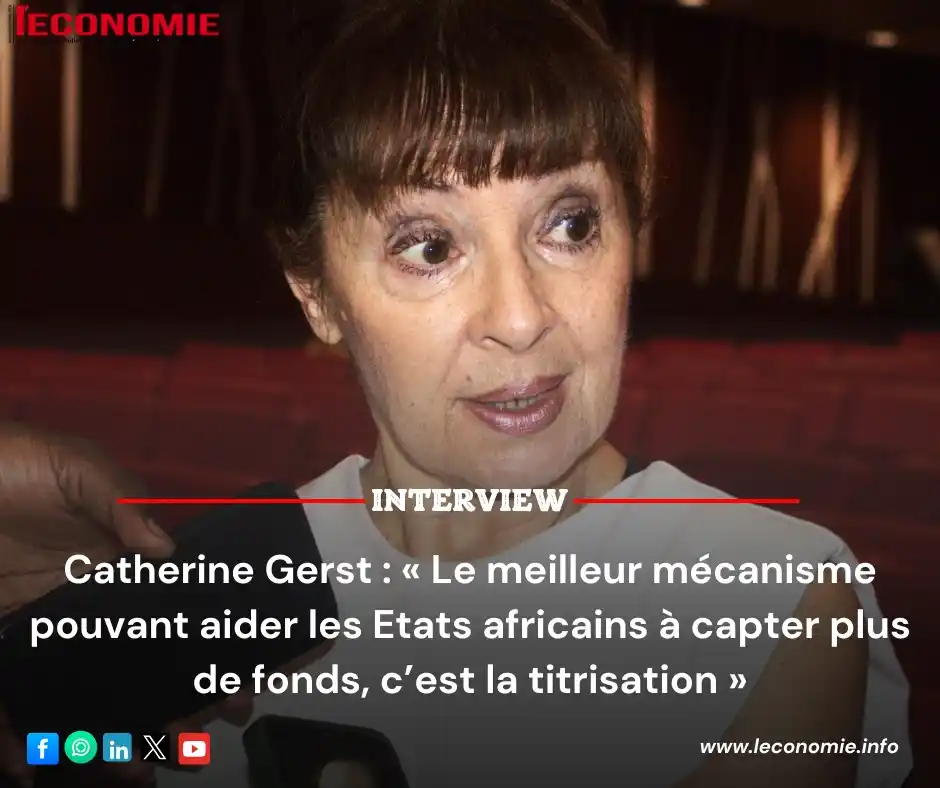 Image from L'Economie: *Catherine Gerst : « Le meilleur mécanisme pouvant aider les Etats afr...