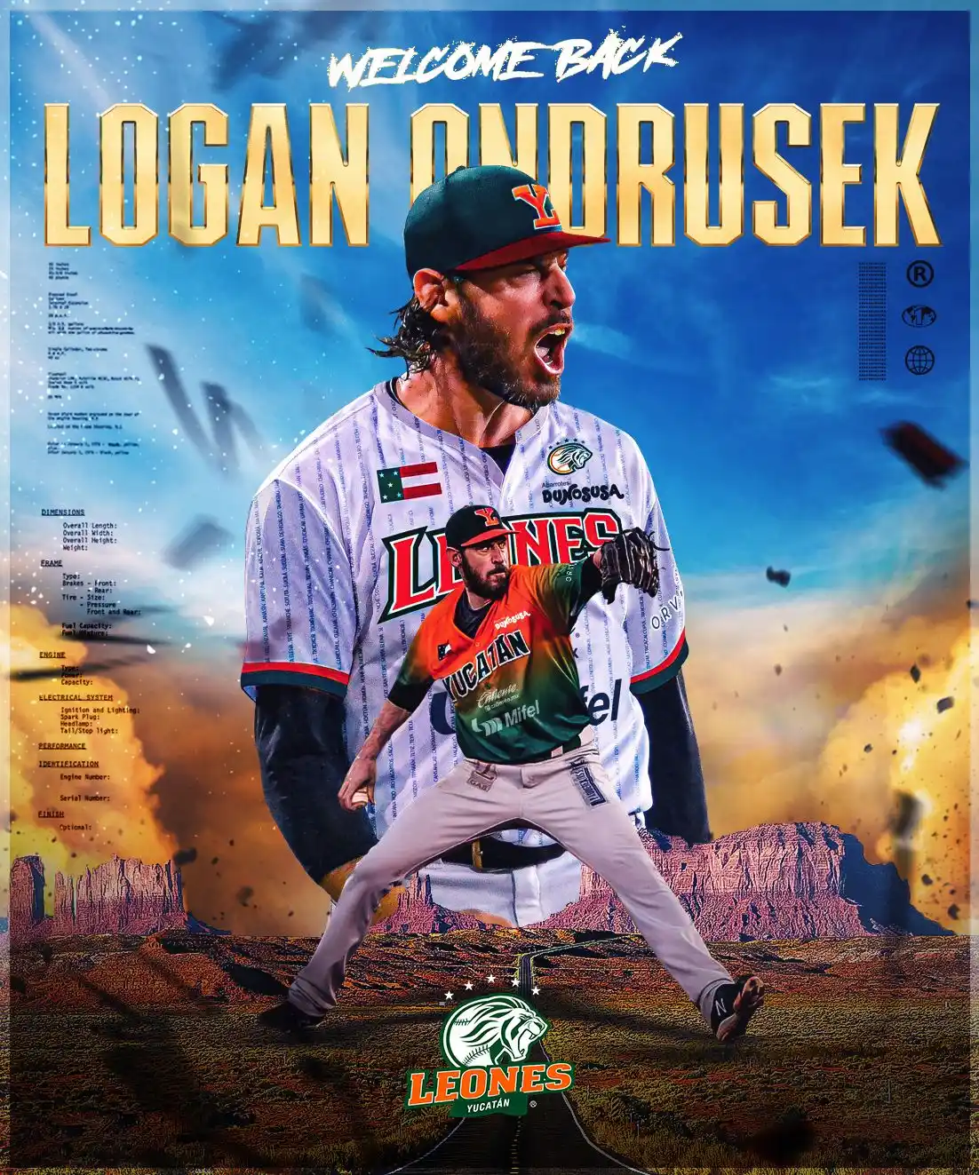 Leones de Yucatán post