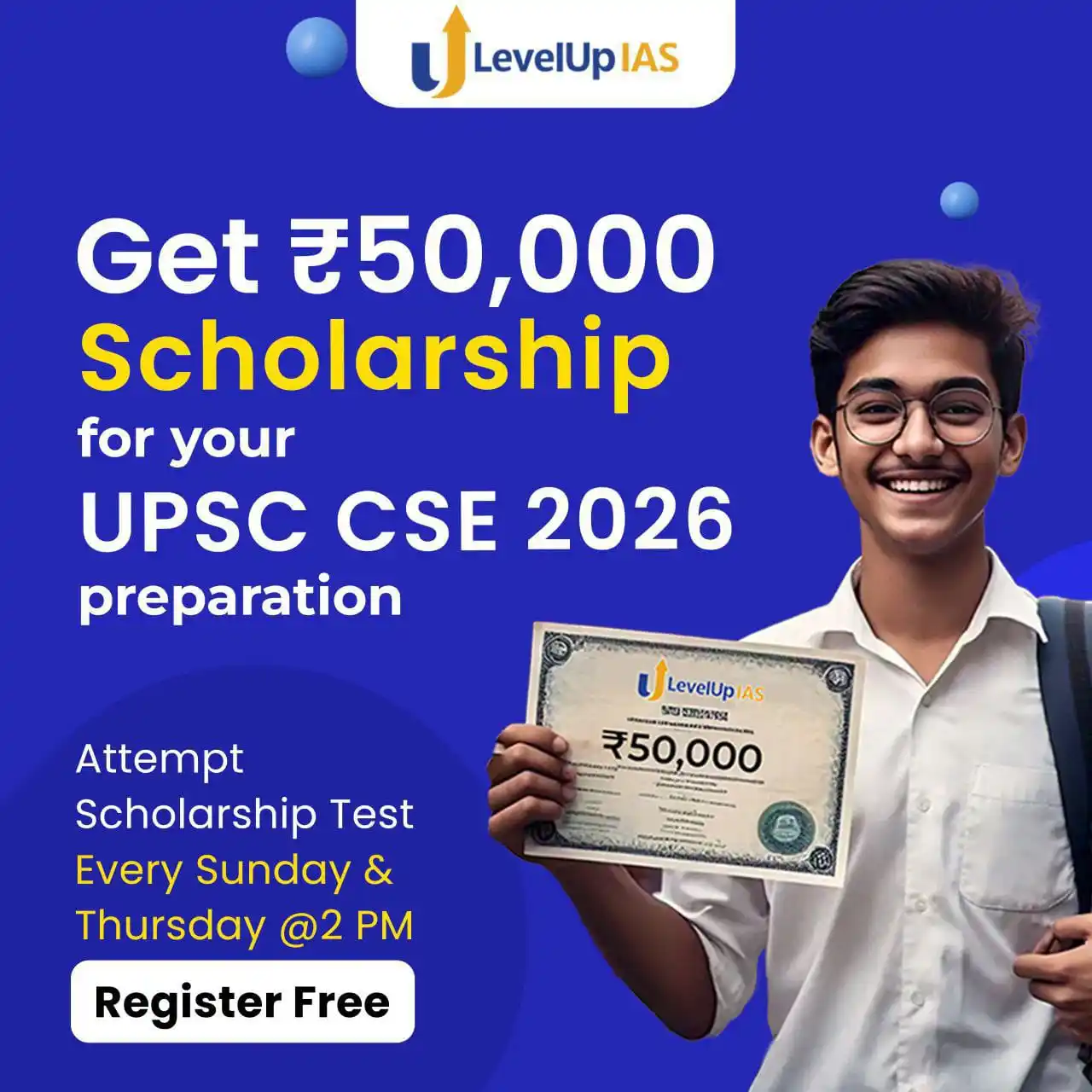 LevelUp IAS (Official Channel) post