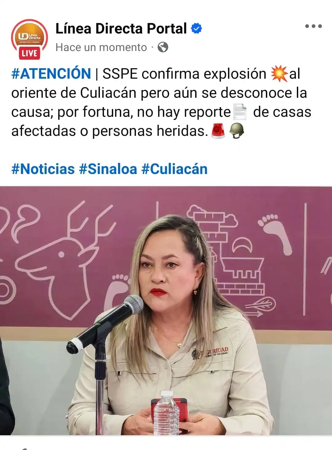 Image from Línea Directa Portal: <a class="text-blue-500 hover:underline cursor-pointer" href="/hashtag...