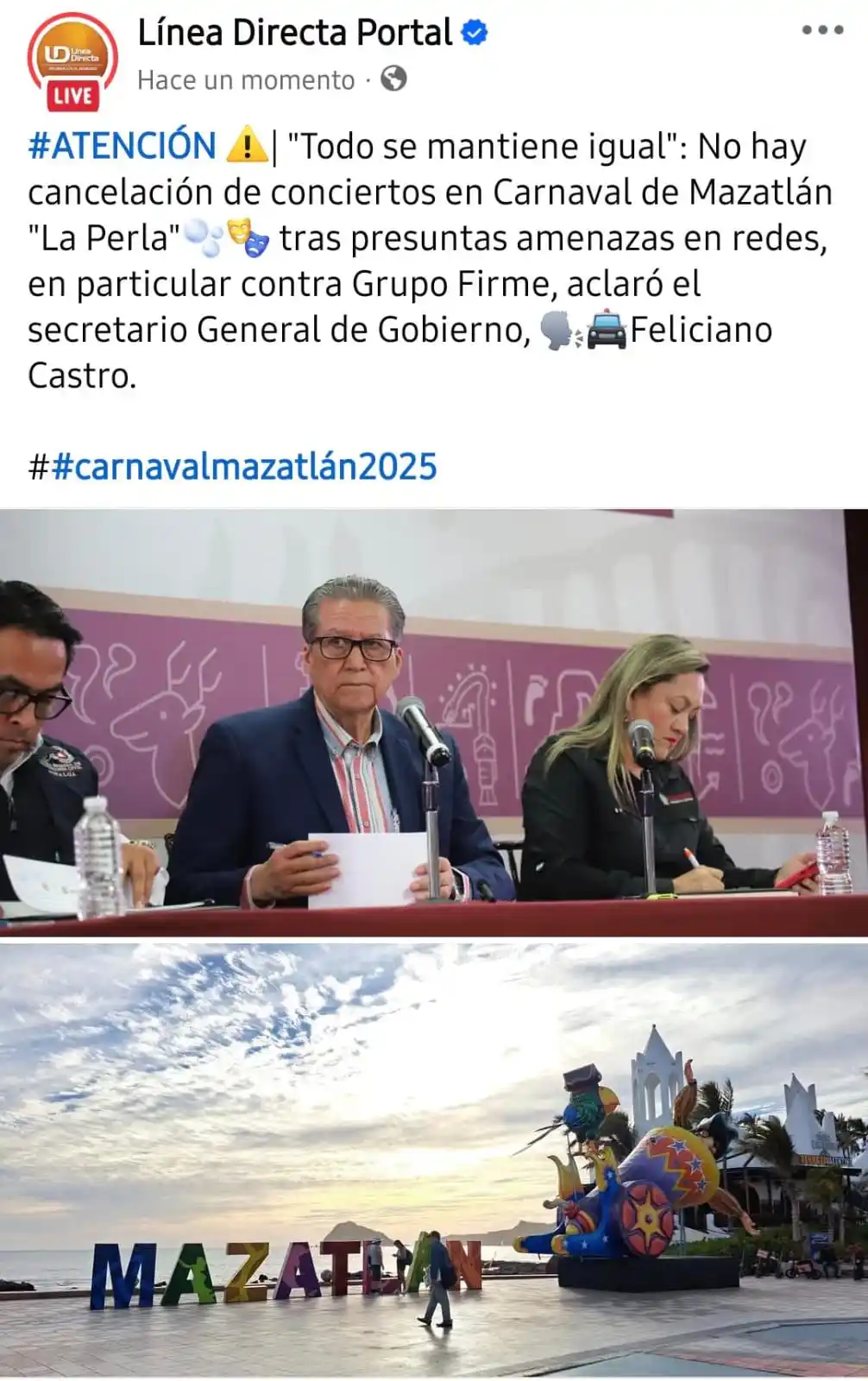 Línea Directa Portal post