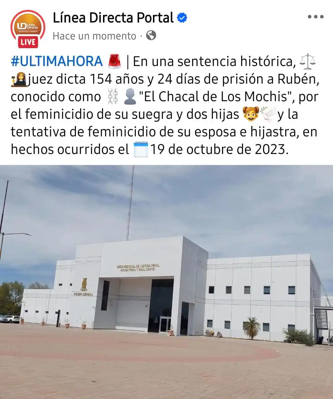 Línea Directa Portal post