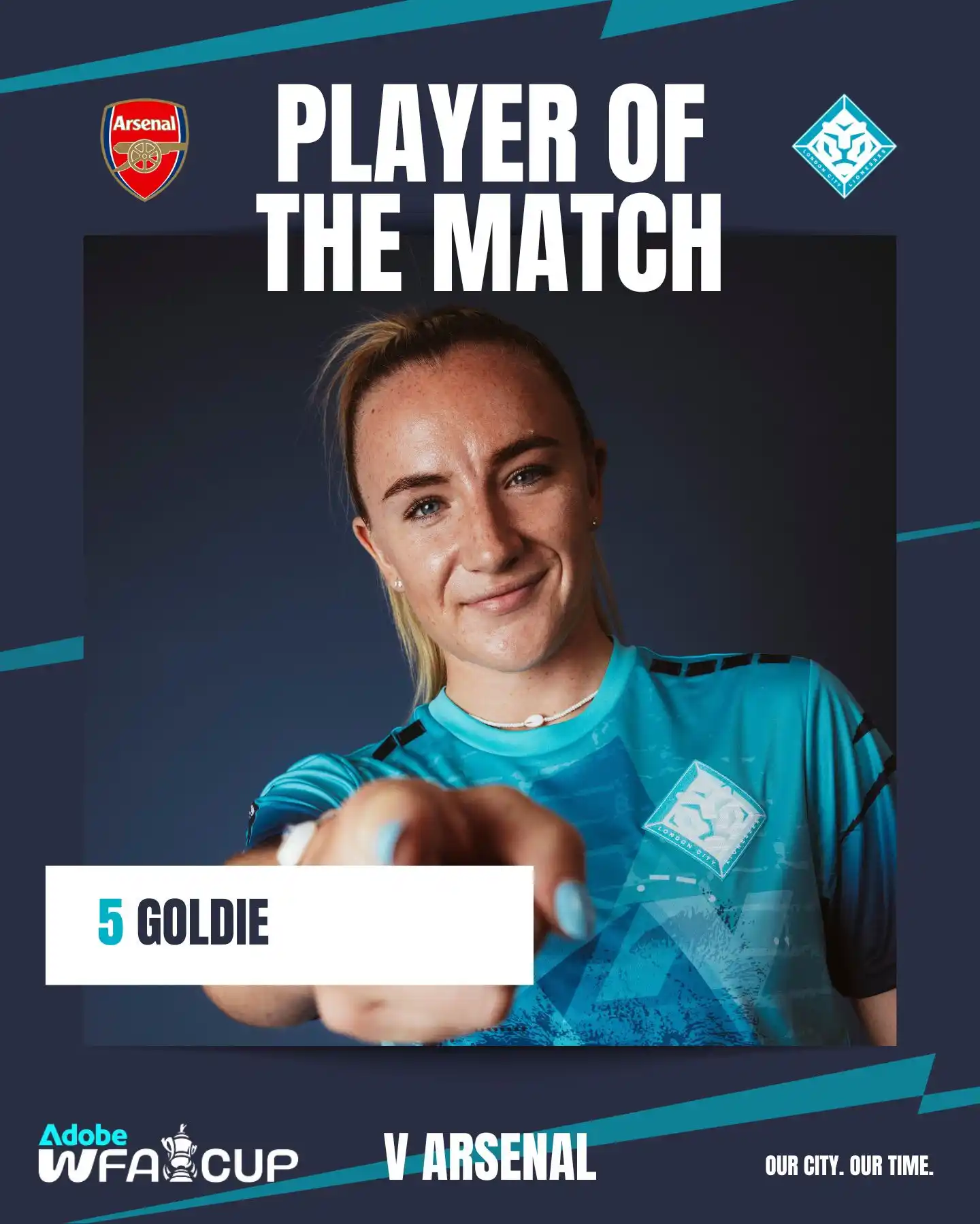 London City Lionesses  post