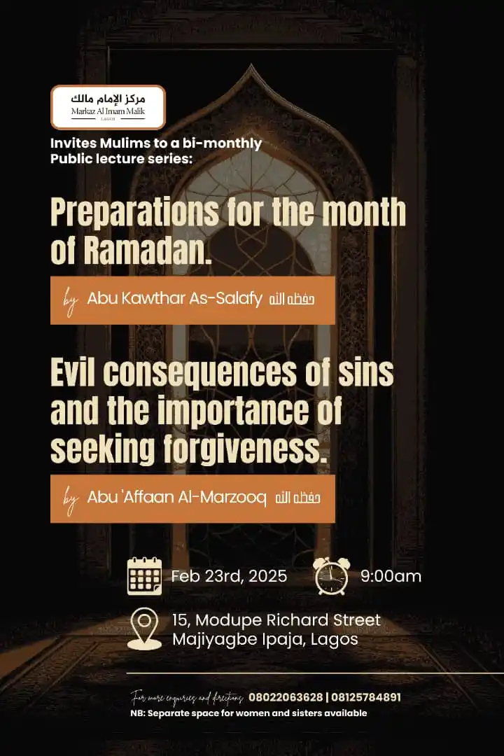 Markaz-us-Sunnah Nigeria post