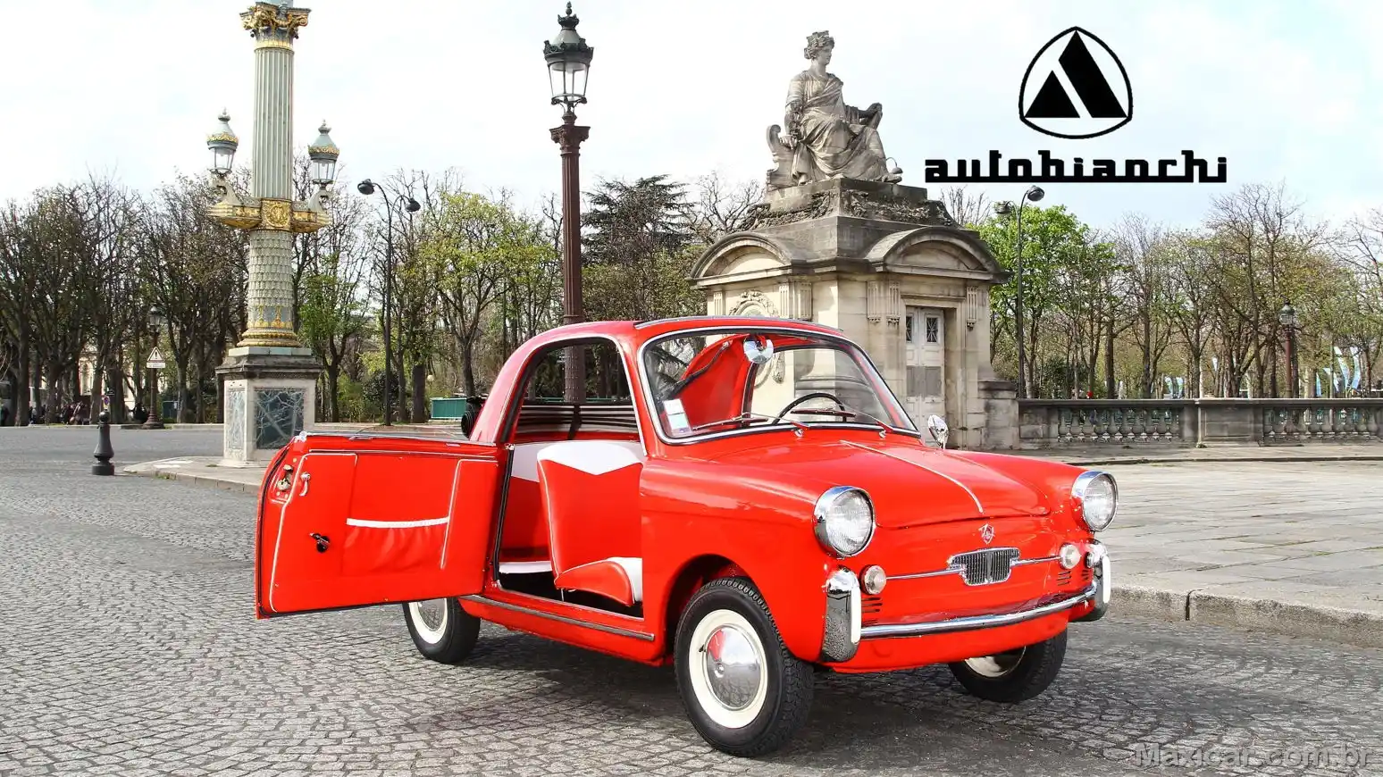 Image from Maxicar - Carros Antigos: > *MARCAS EXTINTAS* *Autobianchi, a fabricante de pequenos italianos p...