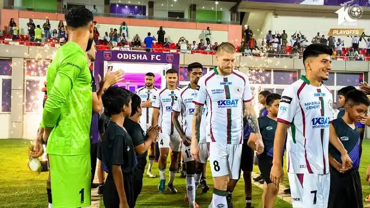Image from MBFT : Mohun Bagan: Update: Mumbai City FC will give Guard of Honour to the Shield Winning...