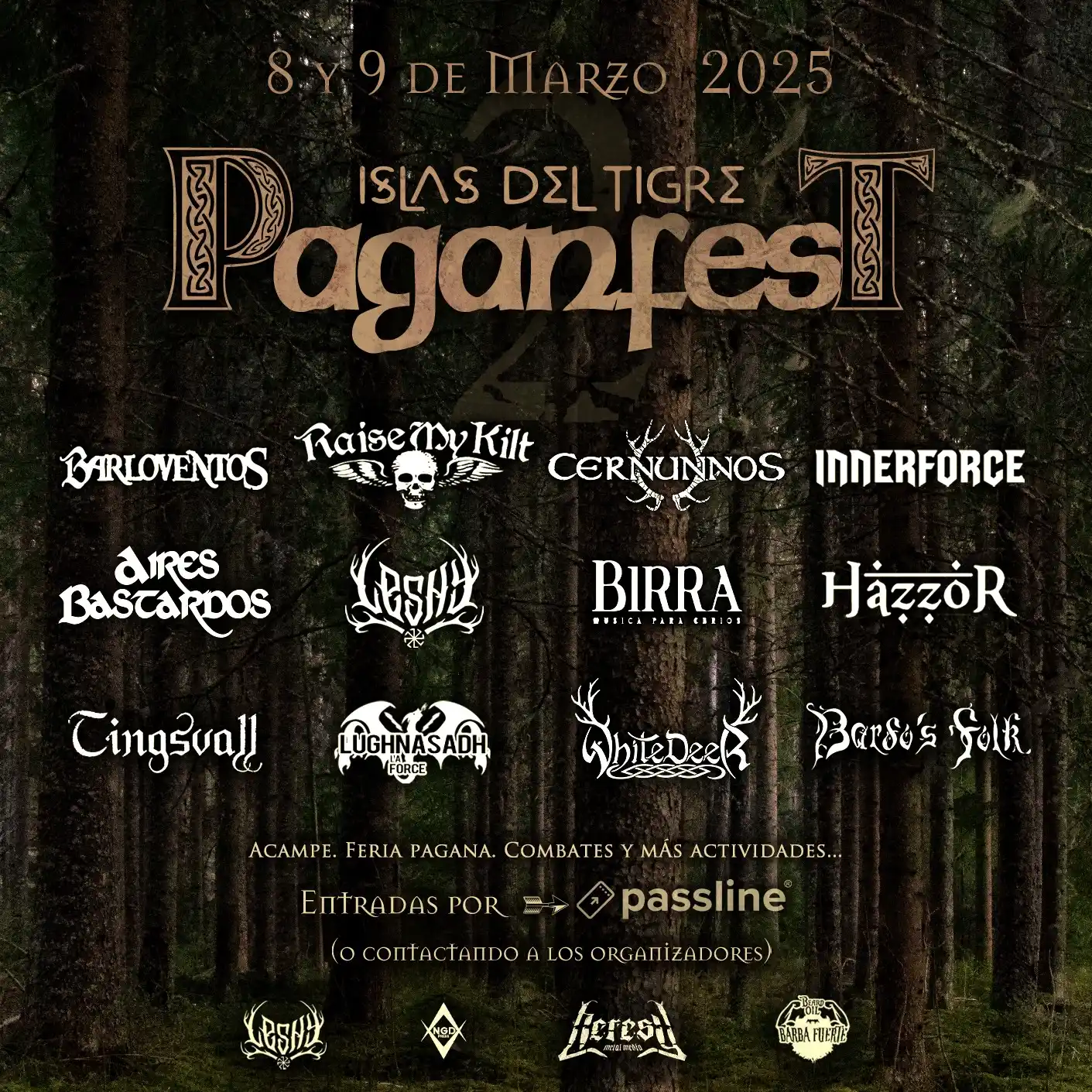 Image from Metalargentumradio: 📢 Facebook / Instagram (Post Principal) 🔥🏹 ¡El Pagan Fest regresa c...