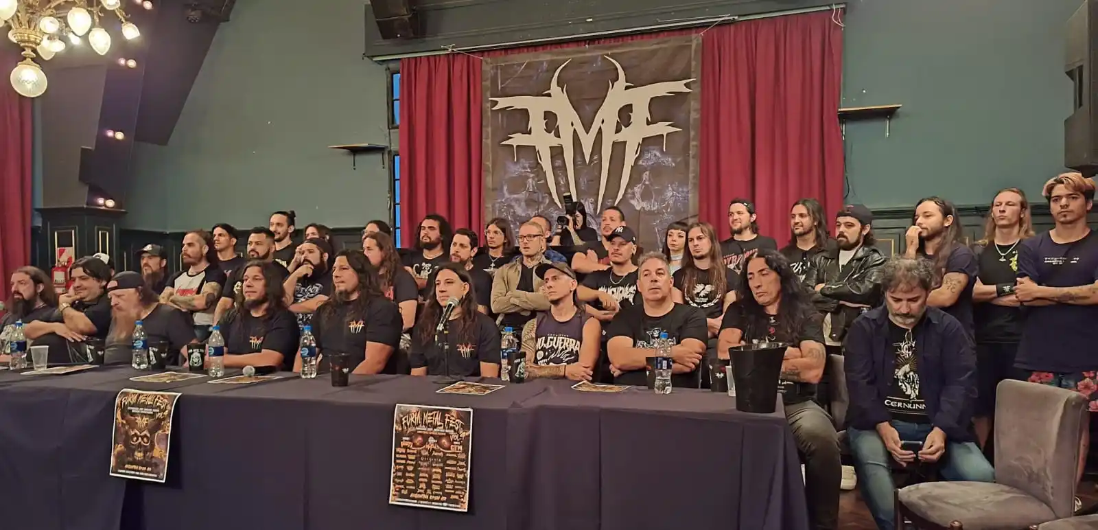 Image from Metalargentumradio: 🎸 Estamos en la conferencia de prensa del Furia Metal Fest 2025. 🔥 ...