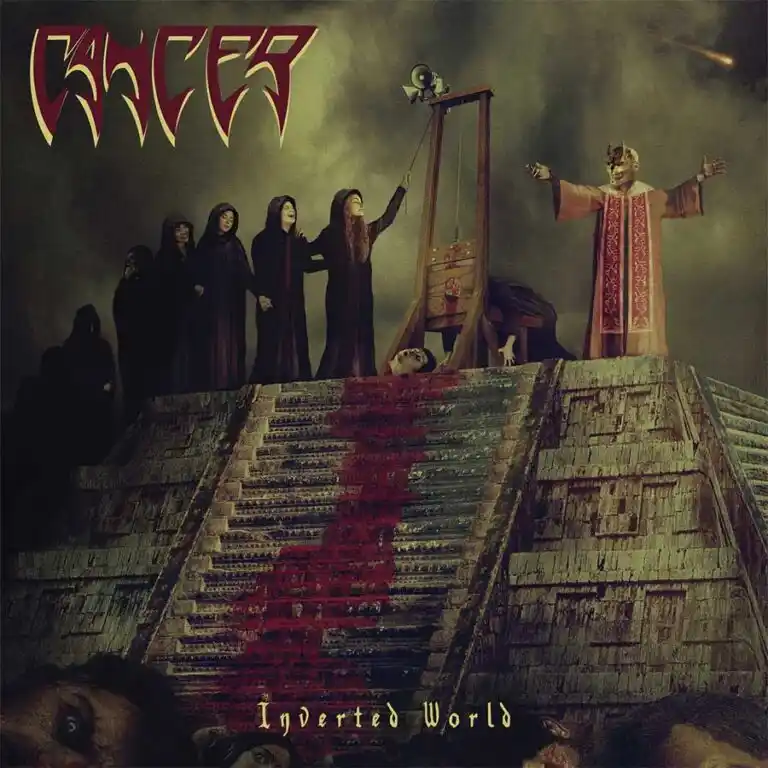 Image from Metalargentumradio: 💀 ¡CANCER regresa con toda su furia! 💀 "Inverted World" llega el 25 ...