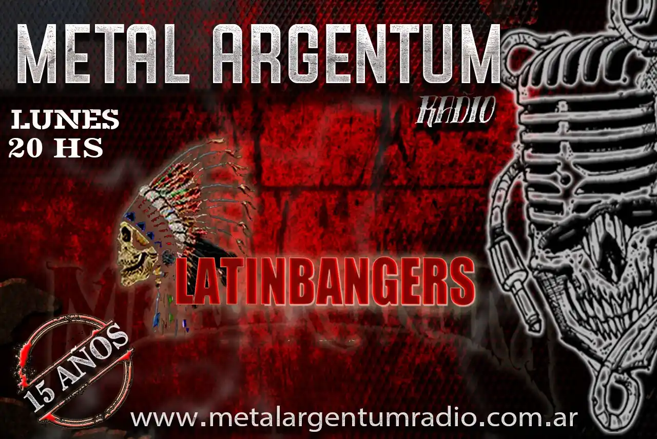 Image from Metalargentumradio: 🔥 ¡Vuelve LATINBANGERS a Metalargentum Radio! 🔥 📻 Hoy a las 20 hs ...