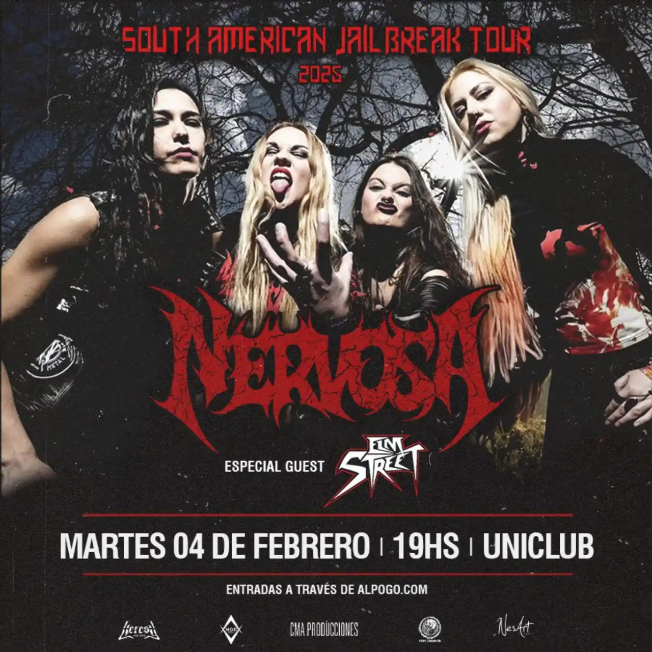 Image from Metalargentumradio: 📢 NERVOSA arrasó en Buenos Aires y te contamos todo en nuestra cobert...