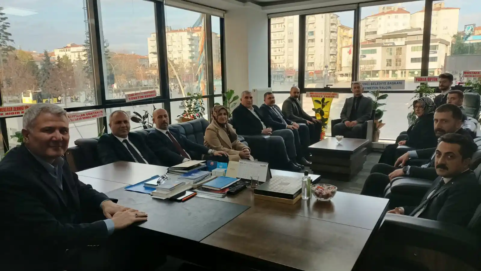 Image from MHP Çorum İl Başkanlığı: 🔻 Ziyaret MHP İl Başkanımız Sayın Mehmet İhsan Çıplak, Merkez İlçe B...