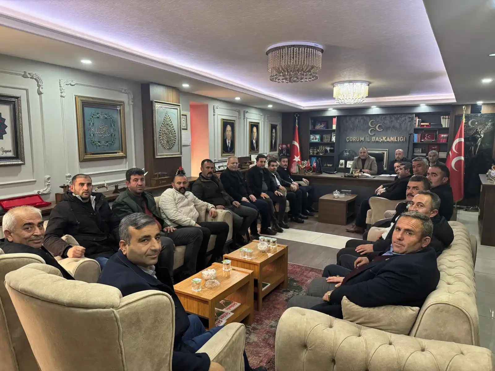 MHP Çorum İl Başkanlığı post