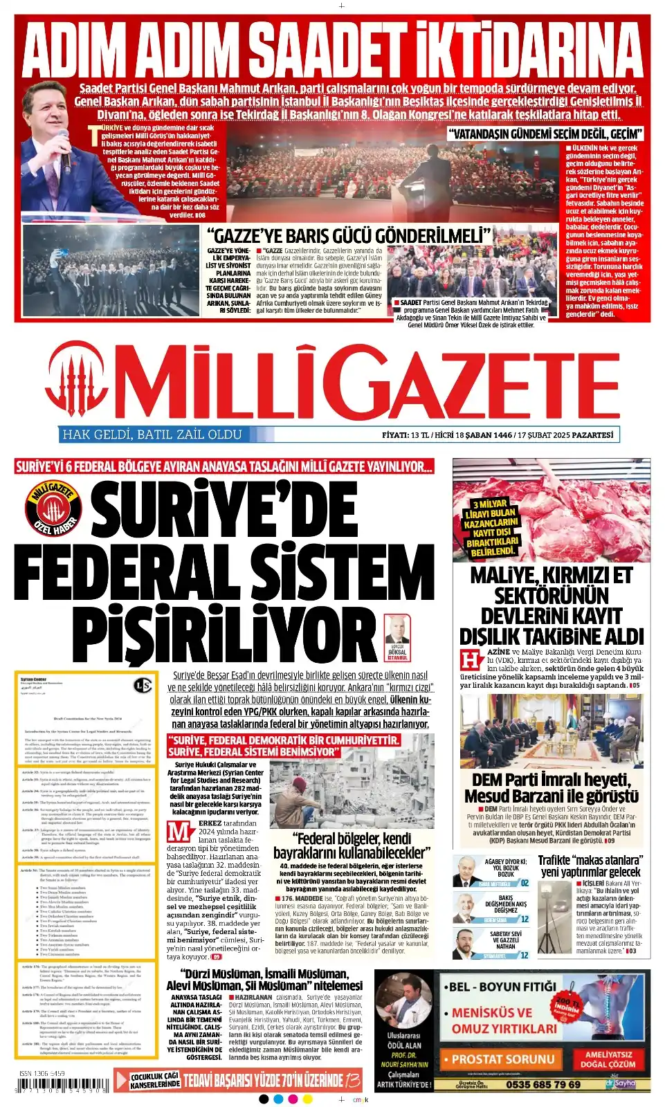 Milli Gazete post