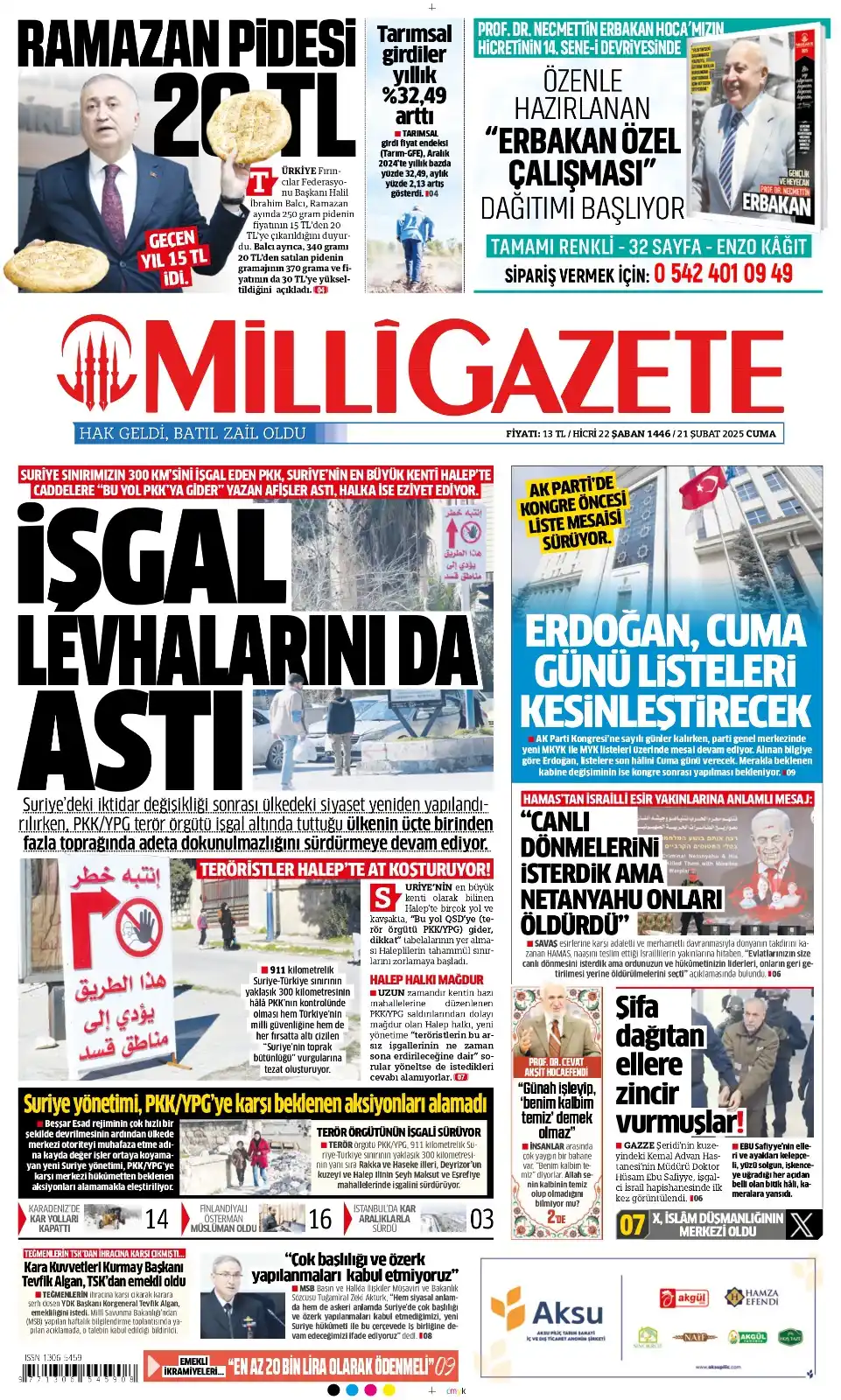 Milli Gazete post