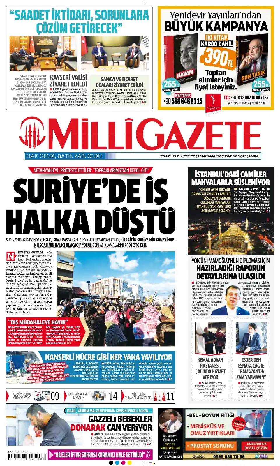 Milli Gazete post