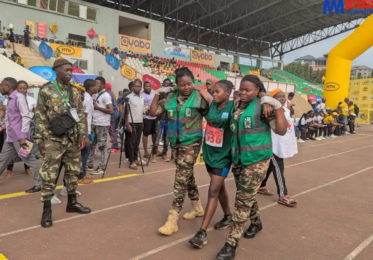 Image from Mimi Mefo Info (MMI) : We have a winner in the Junior Female category at the Mount Cameroon R...