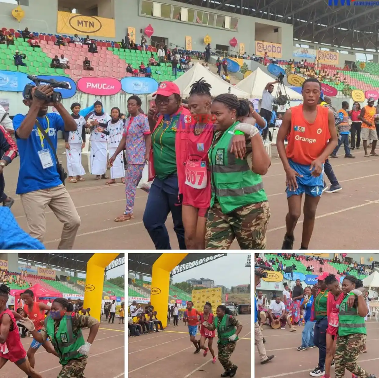 Image from Mimi Mefo Info (MMI) : Seven-time Mount Cameroon Race of Hope champion Sarah Etonge is the fi...