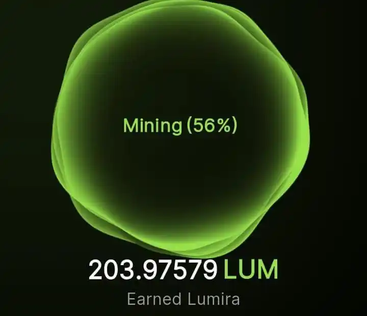 Image from Mining Airdrop: Hi there! 👋 I’m currently mining Lumira Coins for free using the A...