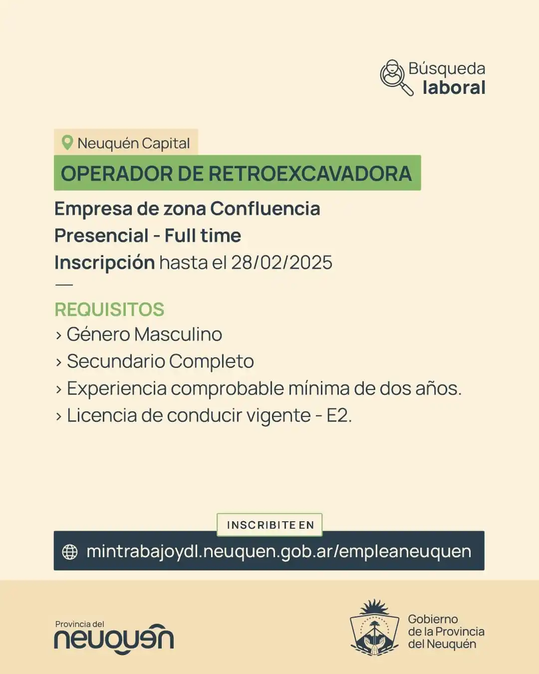Ministerio de Trabajo y Desarrollo Laboral post