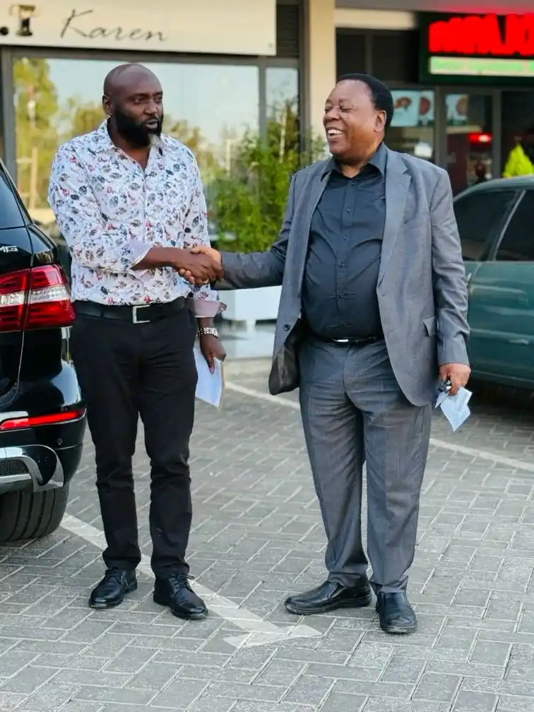 Image from Mwenda Thuranira: When the man of God visits he comes bearing blessings for Mytown Mall ...