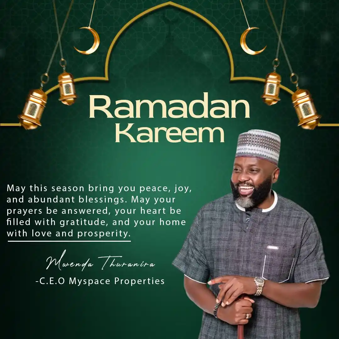 Image from Mwenda Thuranira: Ramadhan Kareem to you and your loved ones! May this blessed month bri...