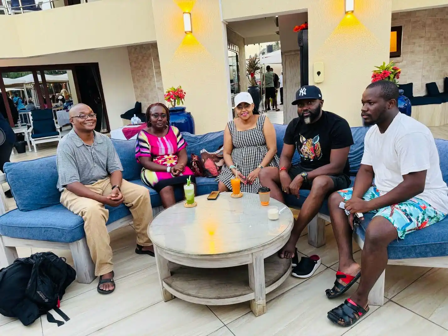 Image from Mwenda Thuranira: Catching up with my old friends from Mombasa, reminiscing about the go...