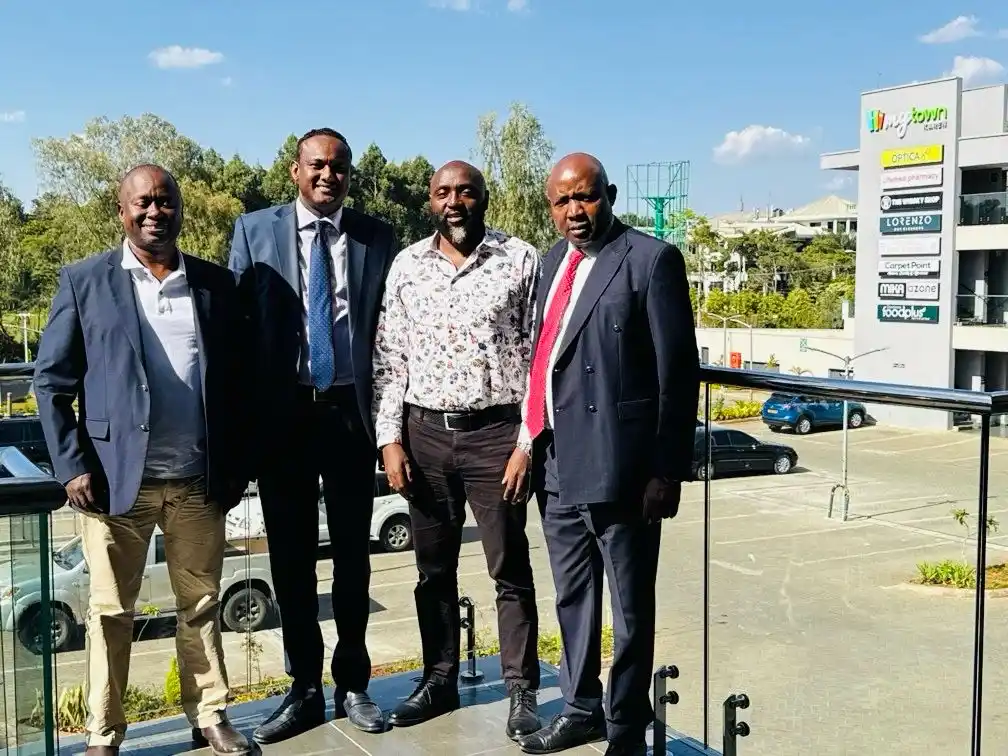 Image from Mwenda Thuranira: When the city movers ring in with a courtesy call to visit Mytown Mall...