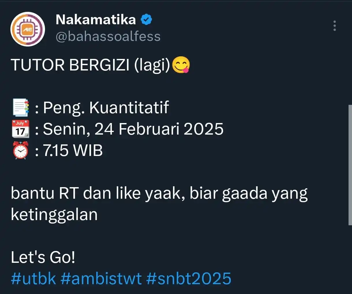 NAKAMATIKA post