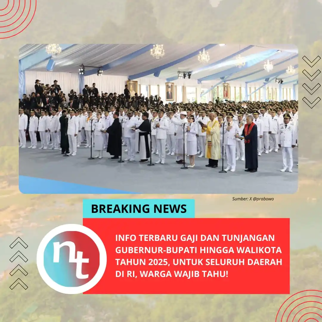 Image from NESIATIMES.COM: Info Terbaru Gaji dan Tunjangan Gubernur-Bupati Hingga Wali Kota Tahun...