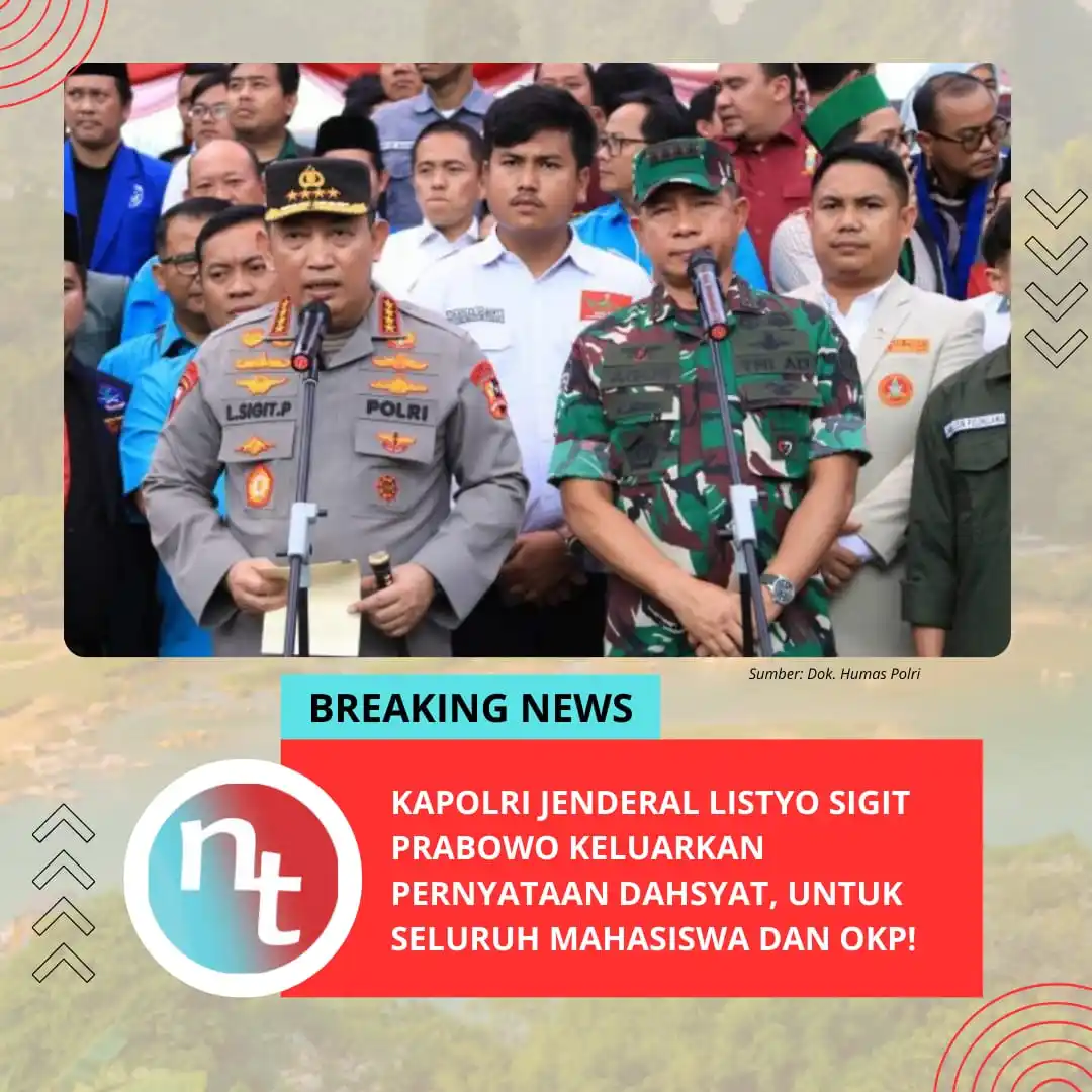 Image from NESIATIMES.COM: Kapolri Jenderal Listyo Sigit Prabowo Keluarkan Pernyataan Dahsyat, Un...