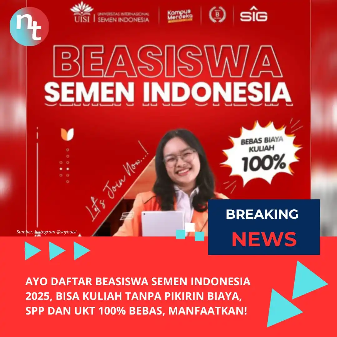 Image from NESIATIMES.COM: Manfaatkan Kesempatan Emas, Kuliah Tanpa Pikirin Biaya, SPP dan UKT 10...